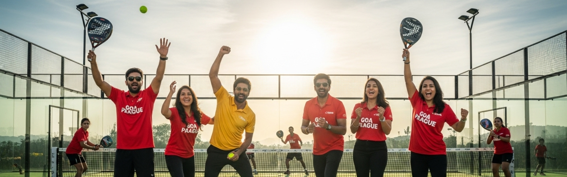 Goa Padel League Slide 2